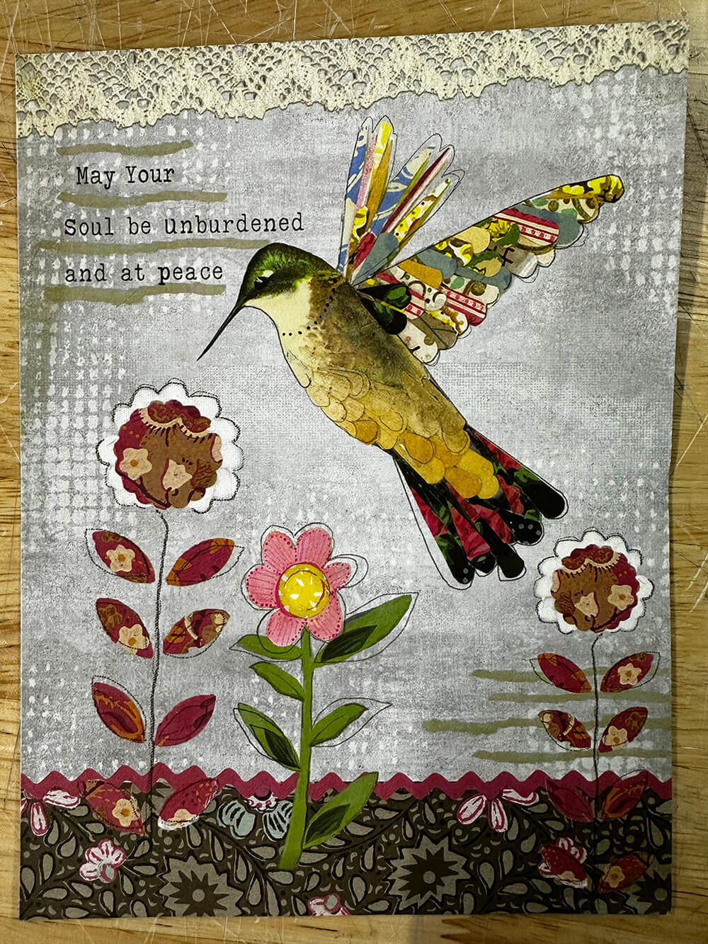 Hummingbird  May Your Soul be unburdened