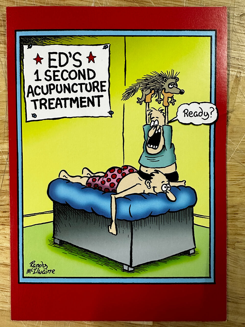 Ed&#39;s 1 Second Acupuncture Treatment