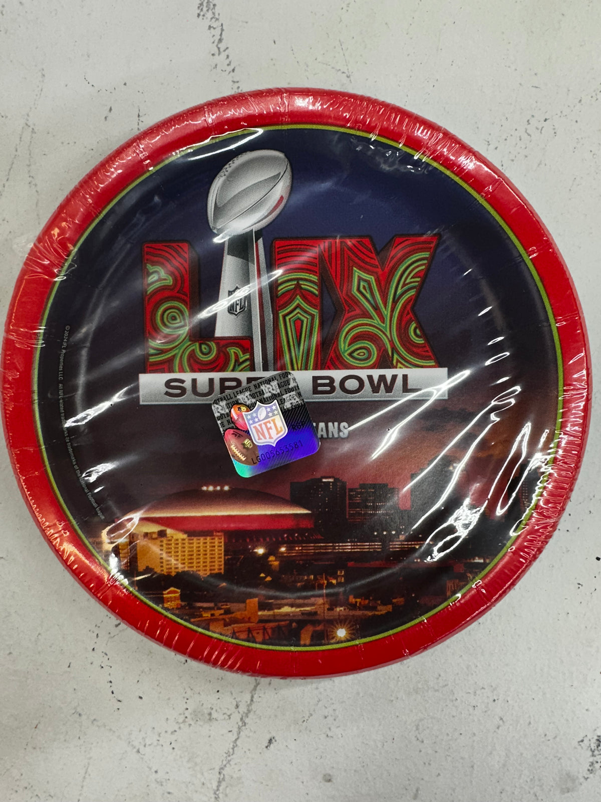 Super Bowl LIX Plate 8ct