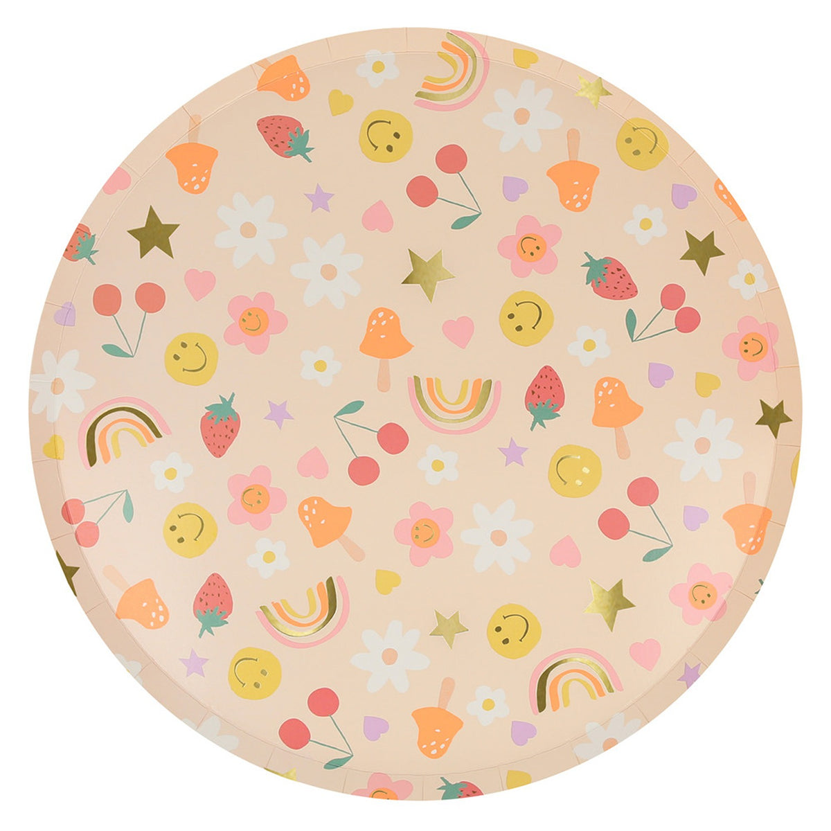 Happy Icons Dinner Plates