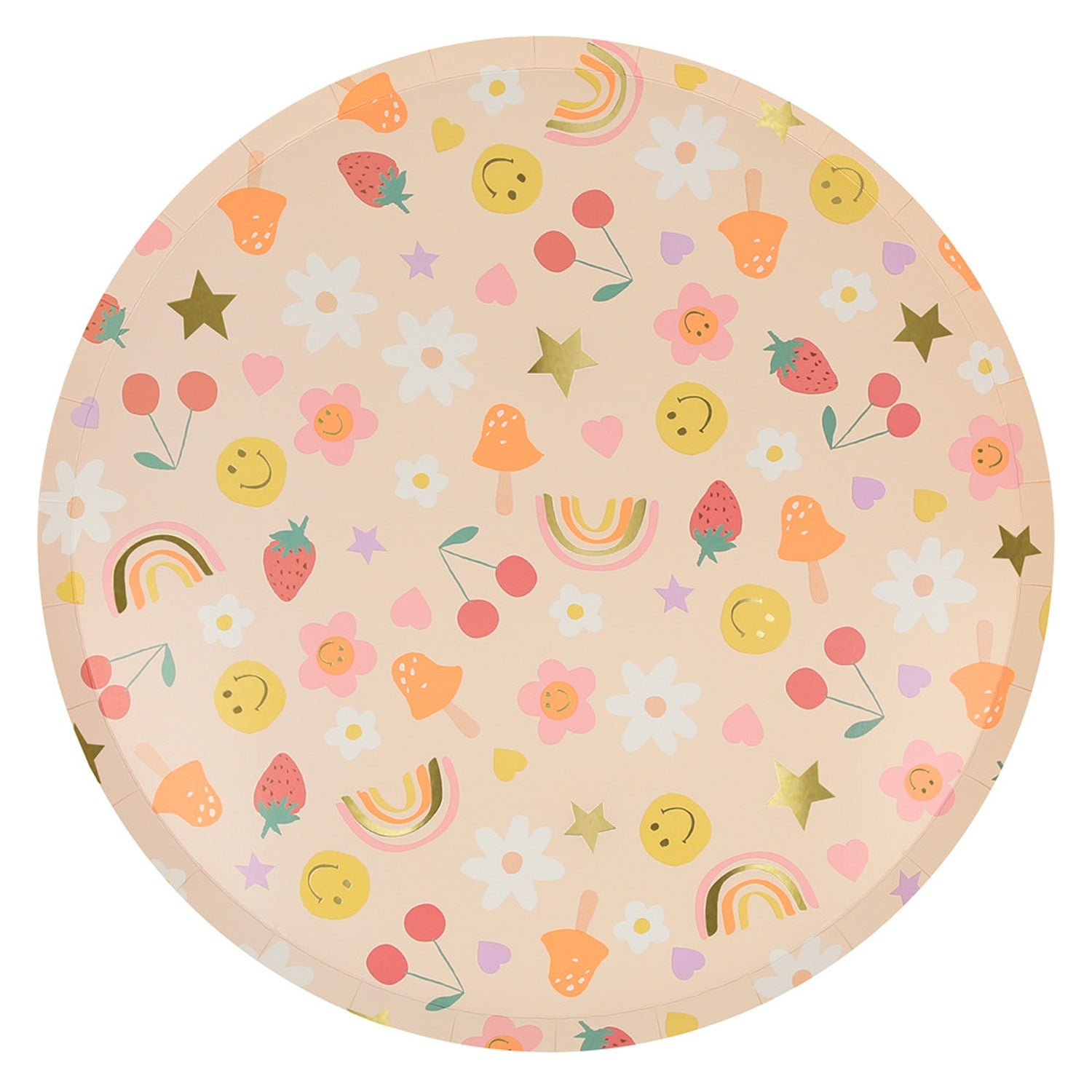 Happy Icons Dinner Plates