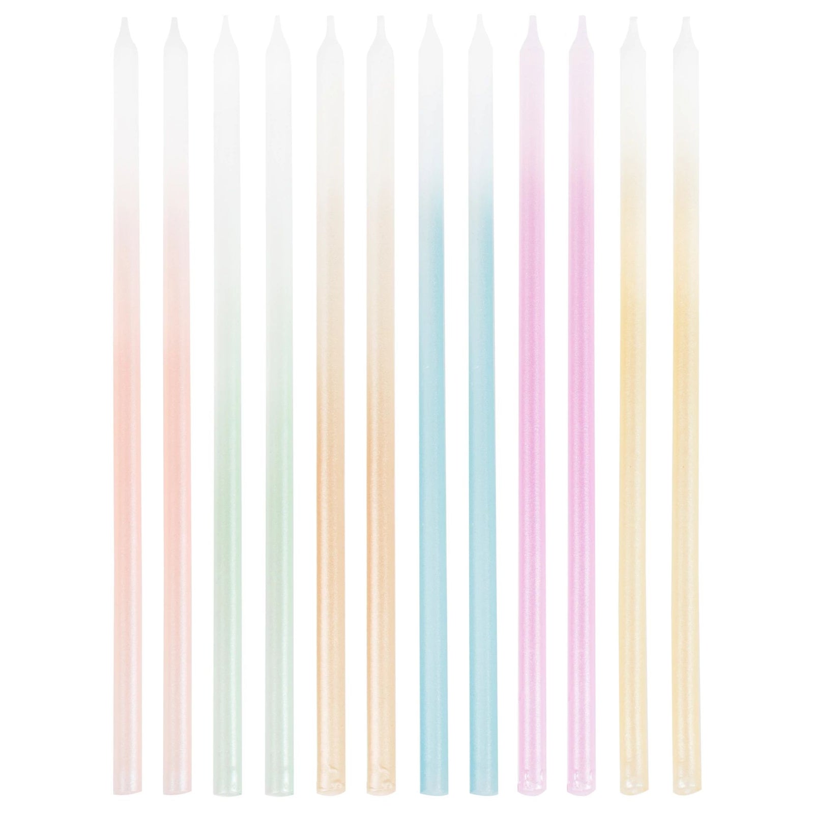 Tall Ombre Cake Candles