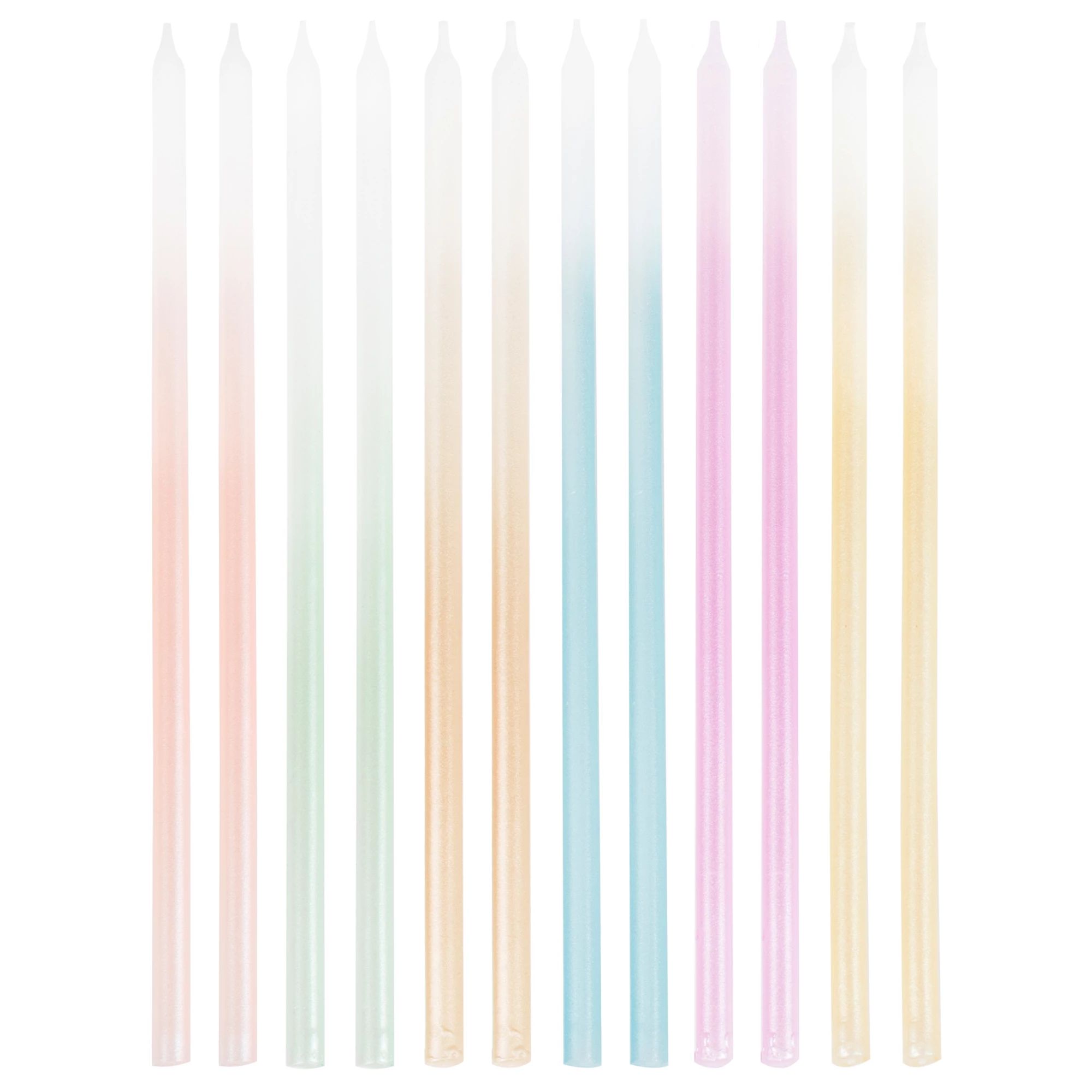 Tall Ombre Cake Candles