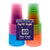 ASSORTED NEON SOFT PLASTIC CUPS 16 OZ – 40 CT.