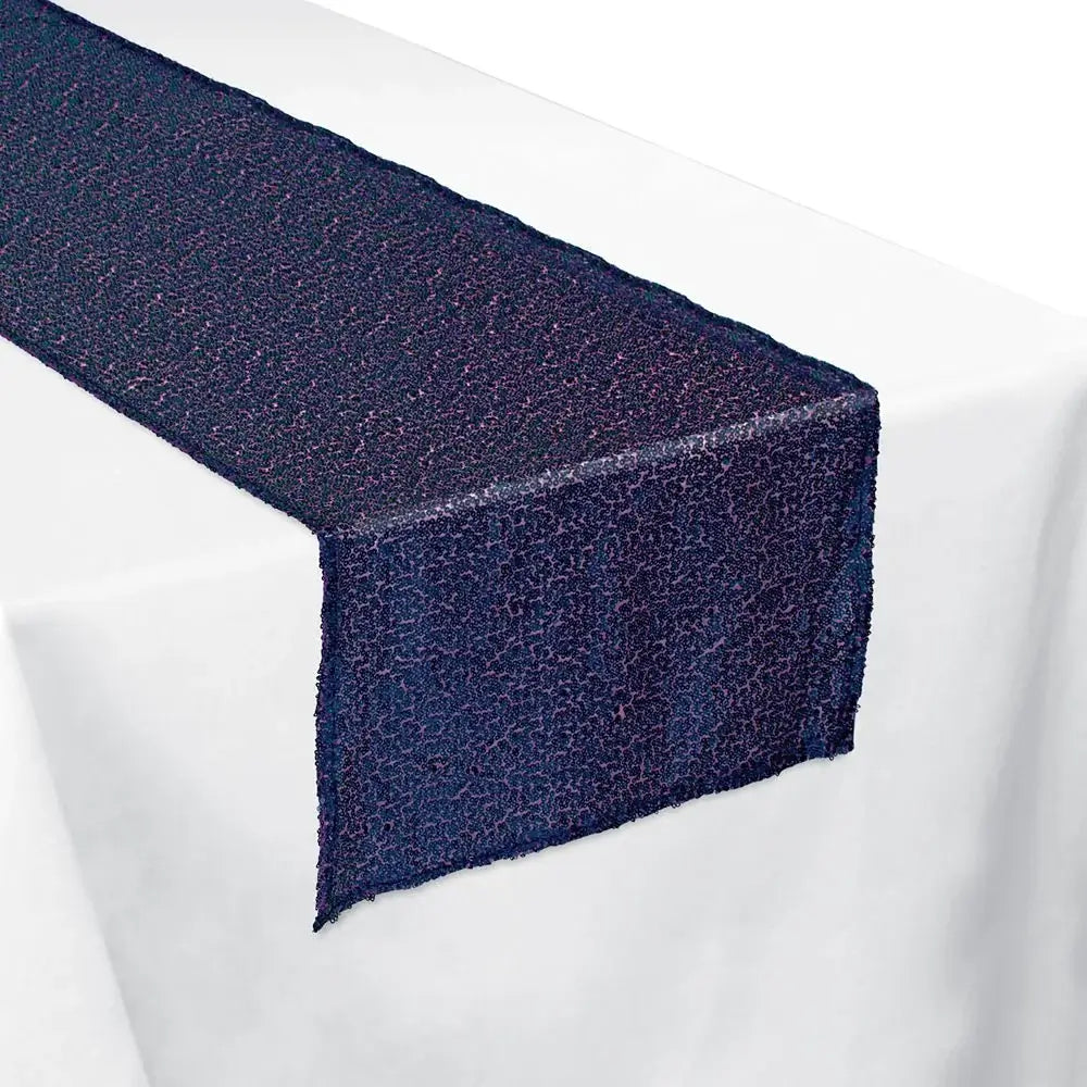 Sparkling Sapphire Sequin Table Runner