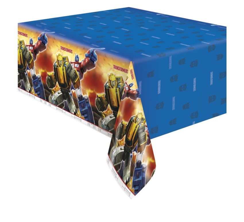 Transformers Rectangular Plastic Table Cover