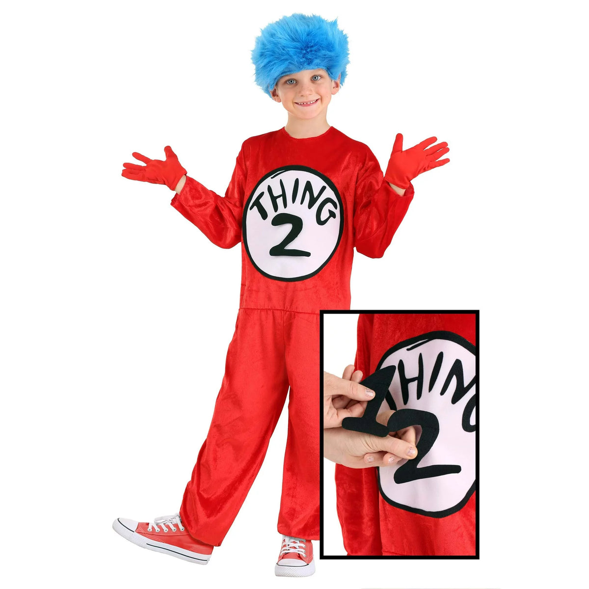 Thing 1 &amp; Thing 2 Kids Costume