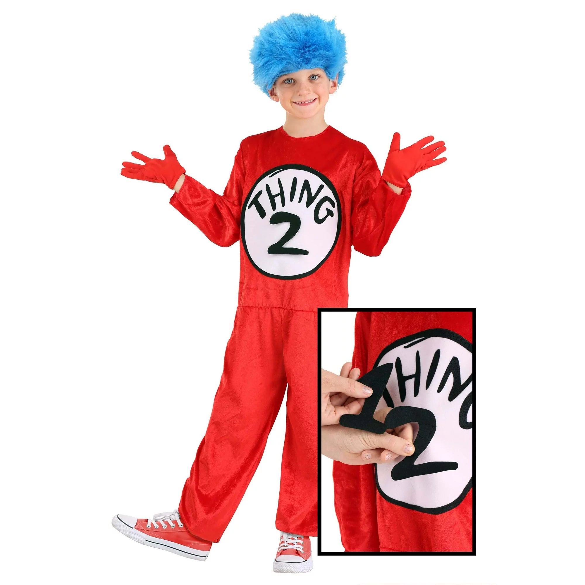 Thing 1 & Thing 2 Kids Costume