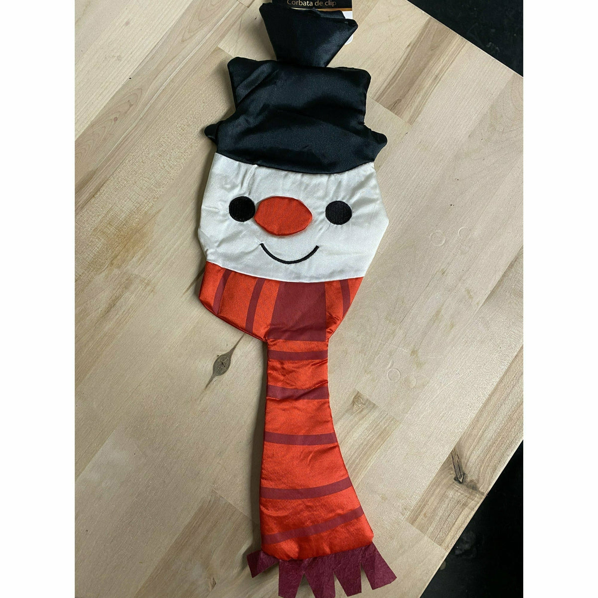 Almar Sales HOLIDAY: CHRISTMAS Snowman Clip on Tie