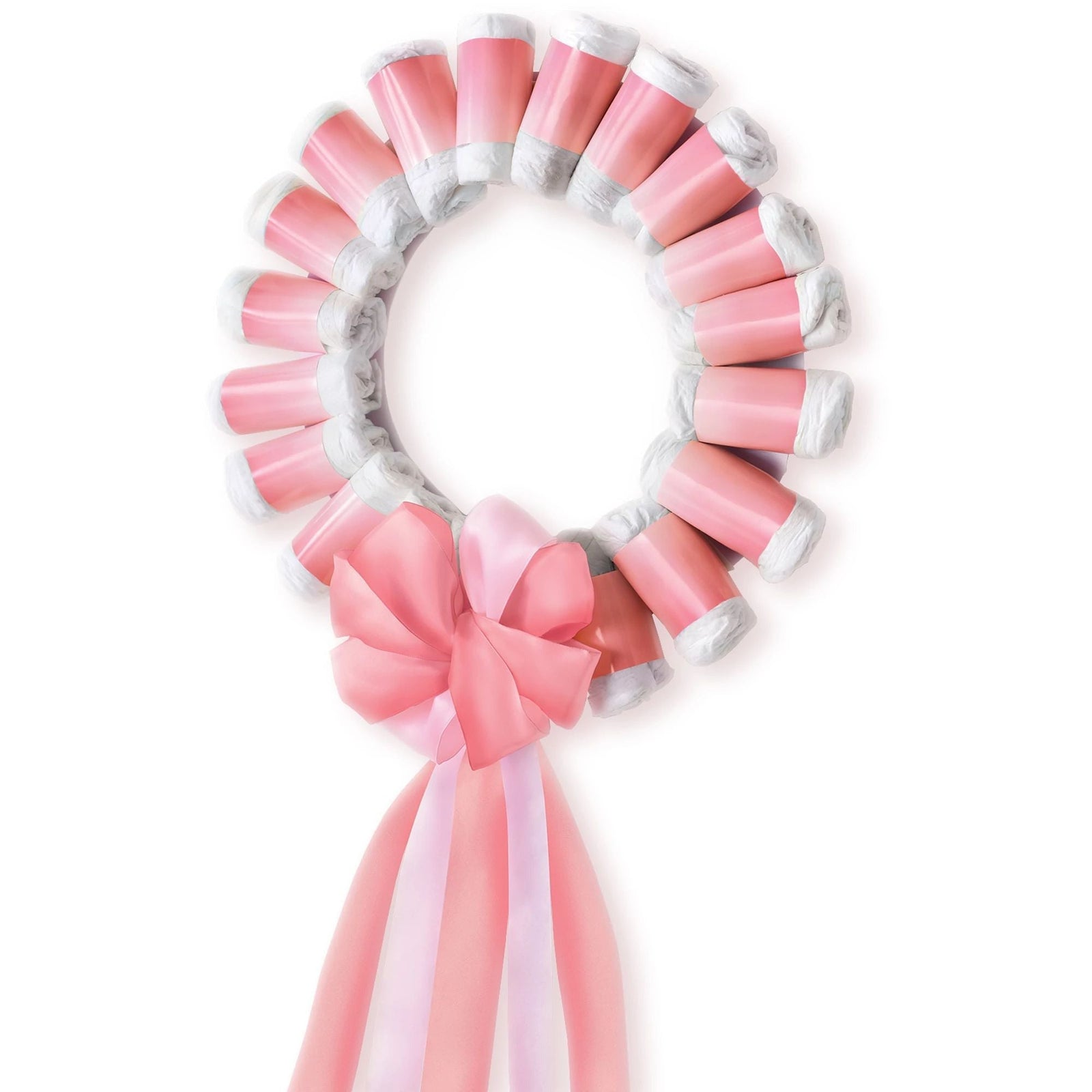 Amscan BABY SHOWER Diaper Wreath Kit- Girl