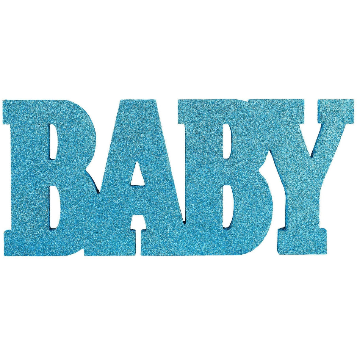 Amscan BABY SHOWER Standing Blue &quot;BABY&quot; Sign