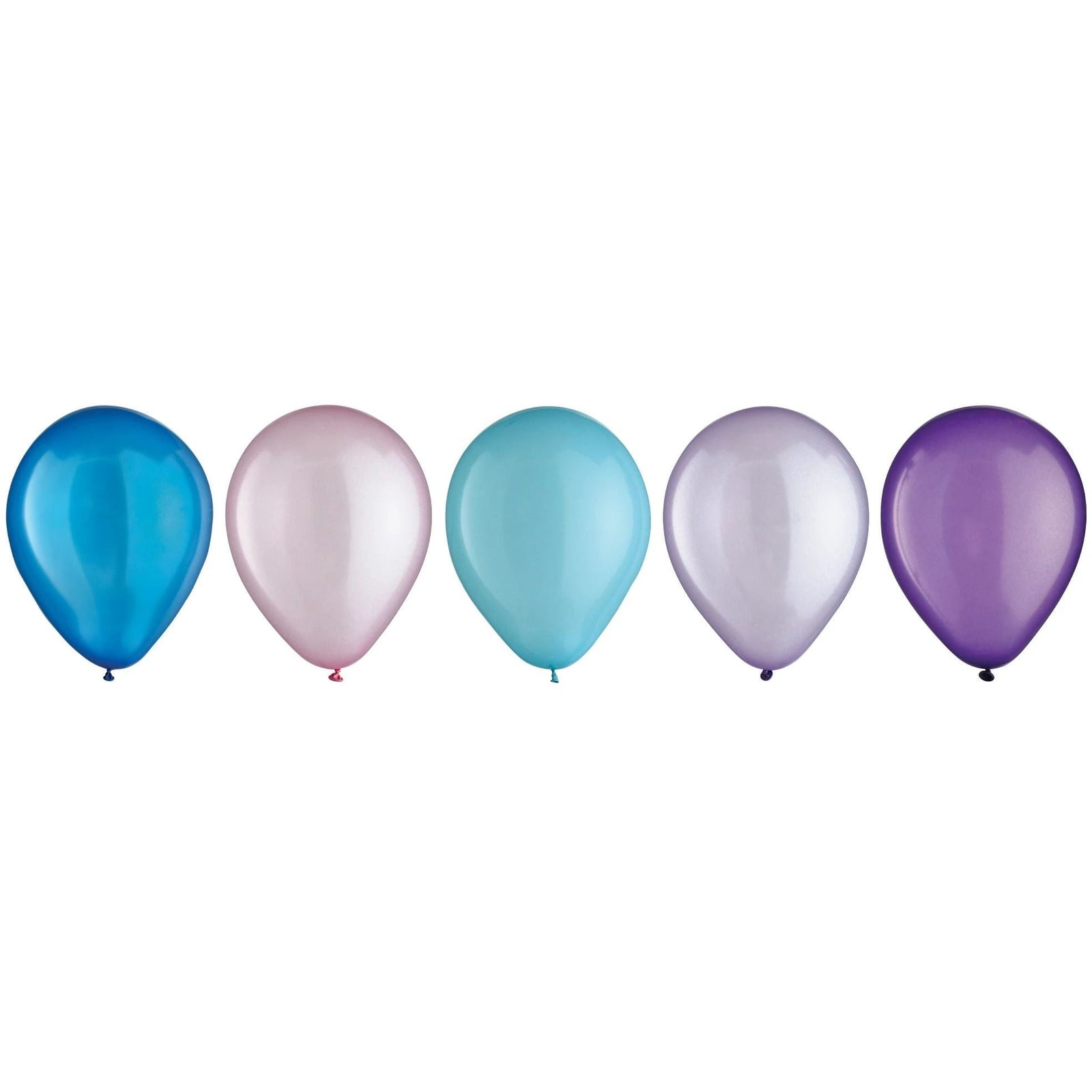 Amscan BALLOONS 11" Latex Balloon Assortment - Cosmic Pearl