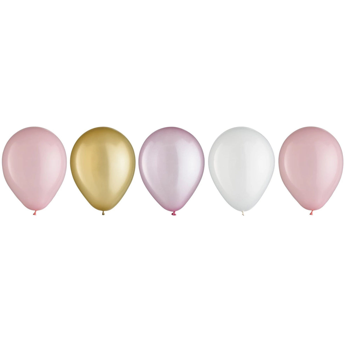 Amscan BALLOONS 11&quot; Latex Balloon Assortment - Pastel Pink