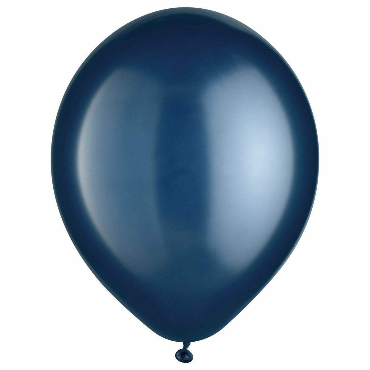 Amscan BALLOONS 12&quot; Latex Balloons- Metallic Navy