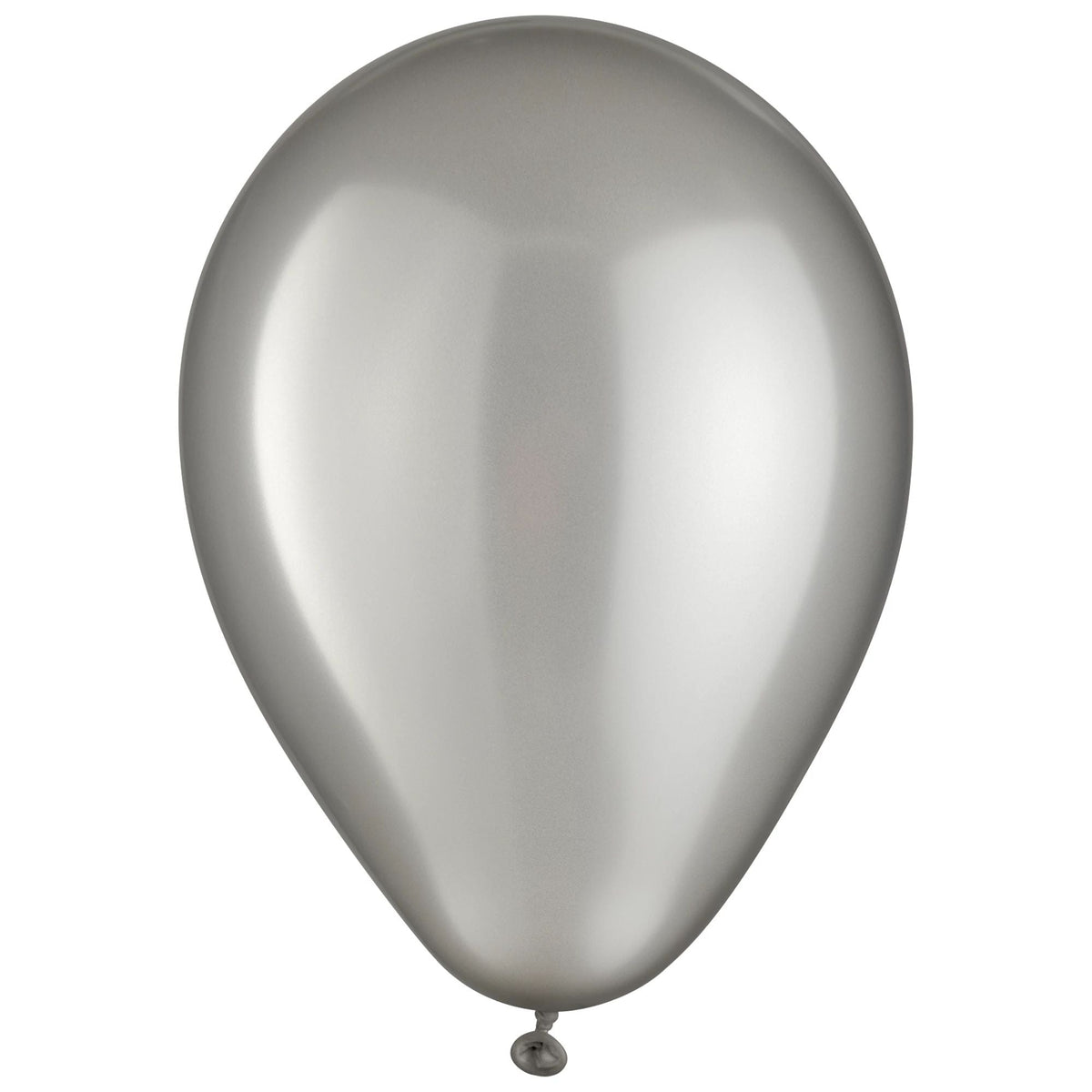 Amscan BALLOONS 9&quot; Silver Pearl Latex Balloons. 20 ct