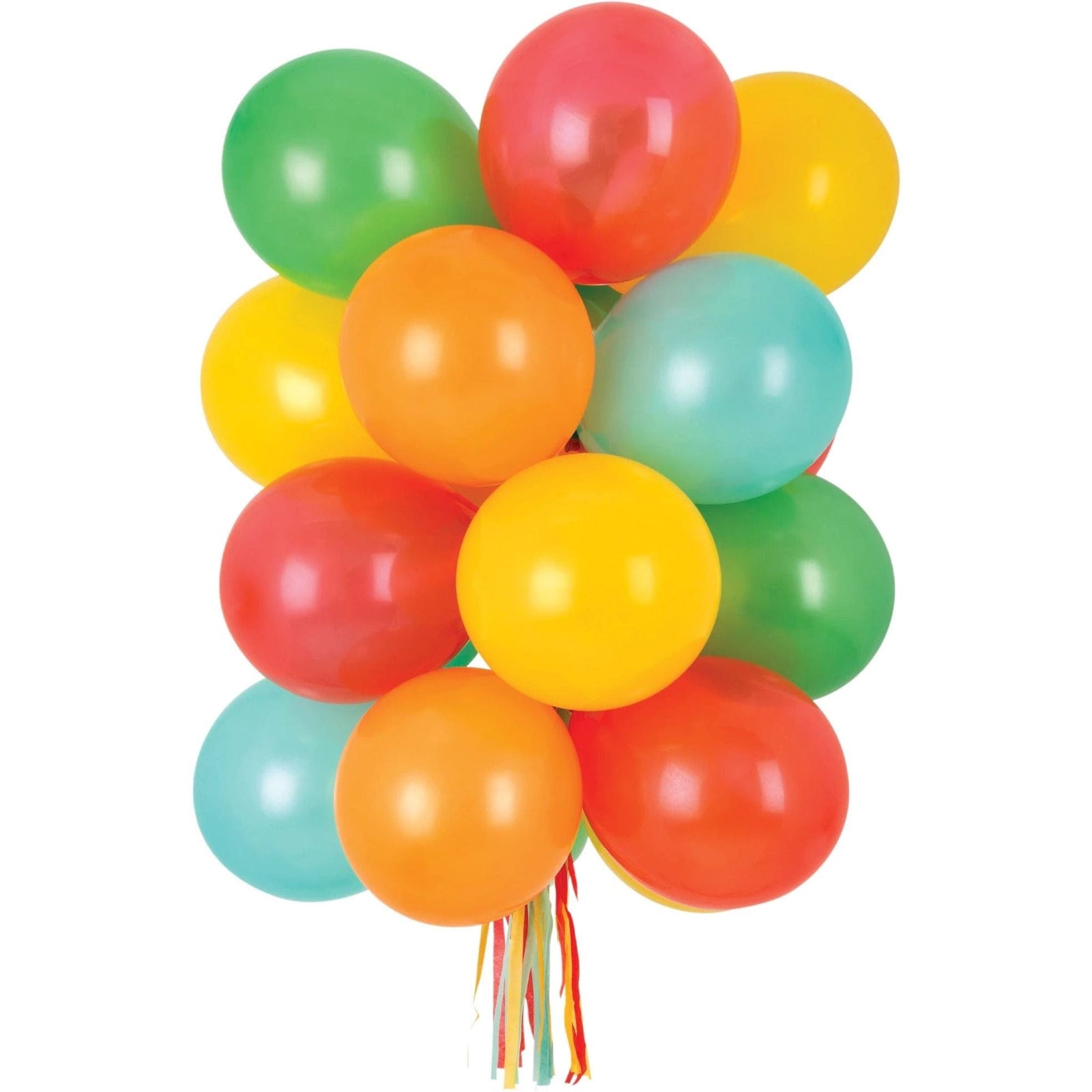 Amscan BALLOONS Air-Filled Chandelier w/ Tassel - Modern Rainbow