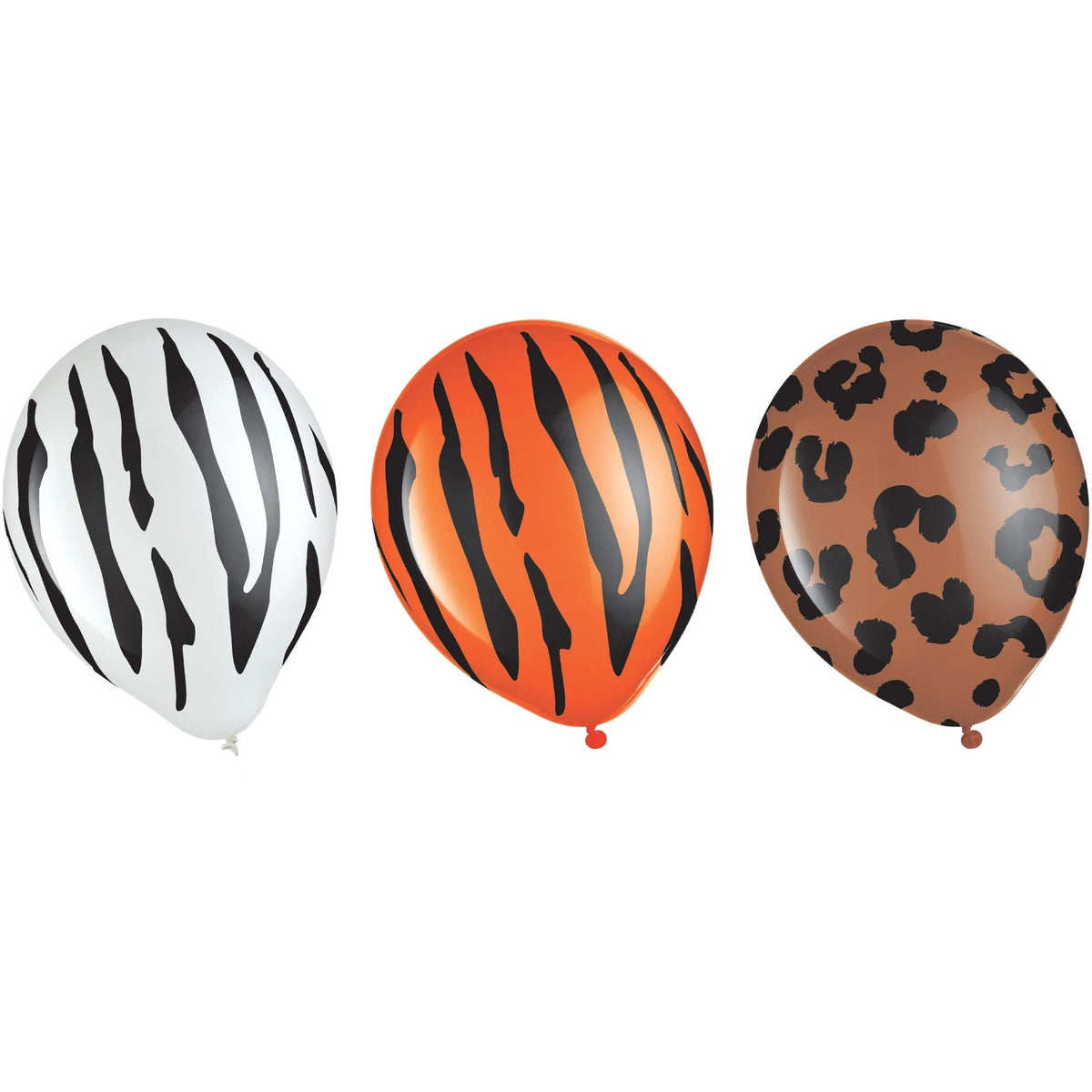 Amscan BALLOONS Animal All-Over Print Latex Balloons