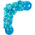 Amscan BALLOONS Aqua Balloon Garland Kit