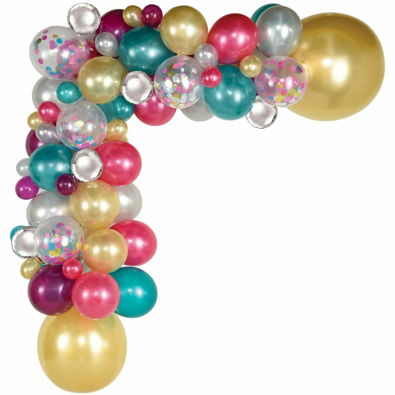 Amscan BALLOONS Garland Kit Colorful Confetti Balloon Garland Kit