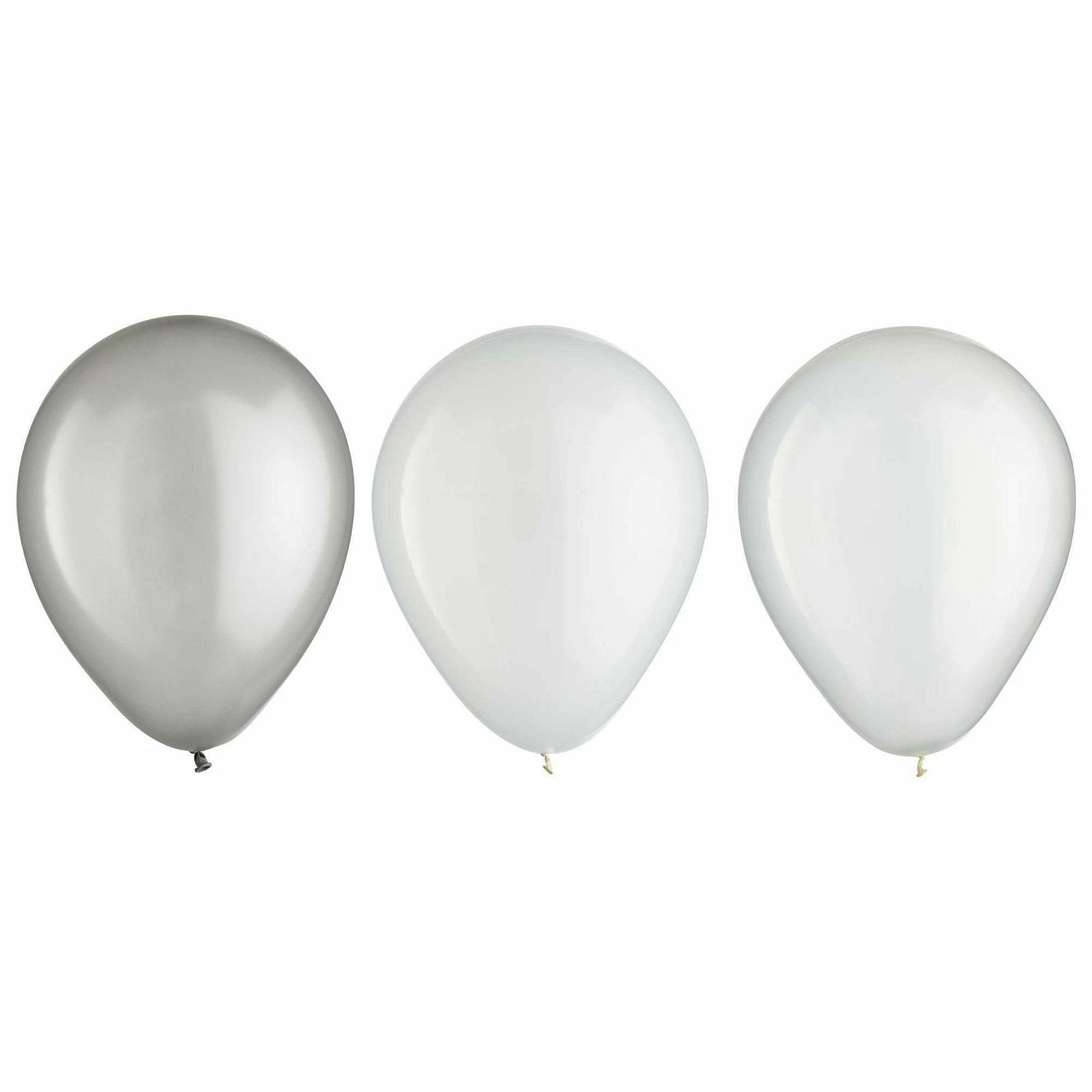 Amscan BALLOONS Platinum 5" Latex Balloon Assortment