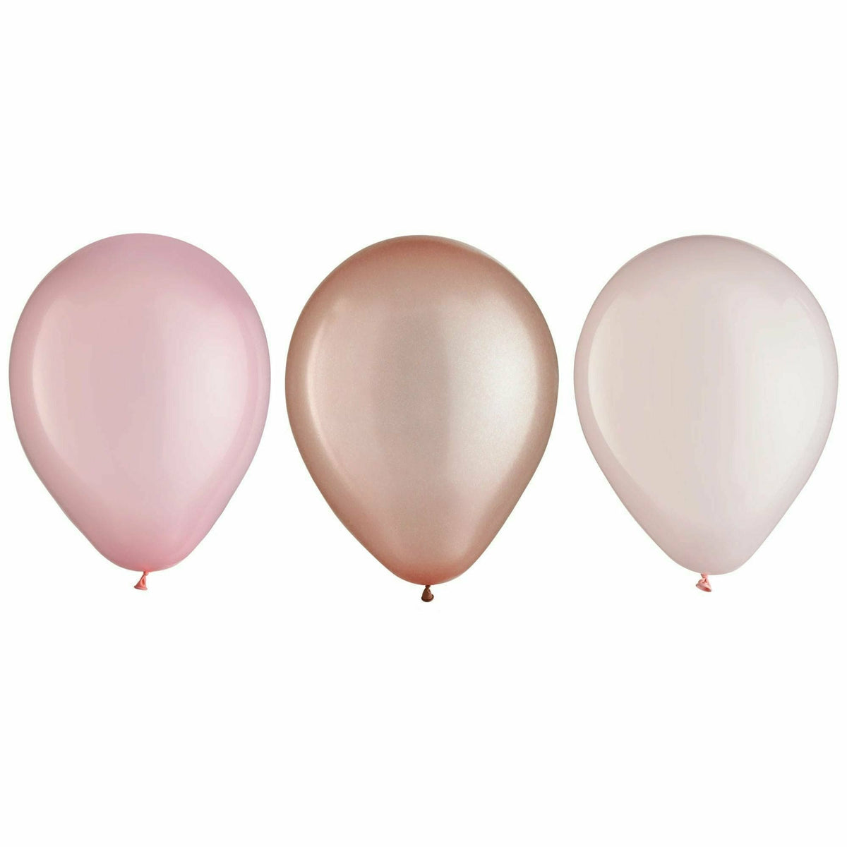 Amscan BALLOONS Rose Gold 5&quot; Latex Balloon Assortment