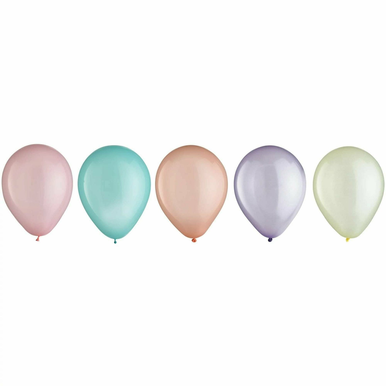 Amscan BALLOONS Sorbet 5" Latex Balloon Assortment