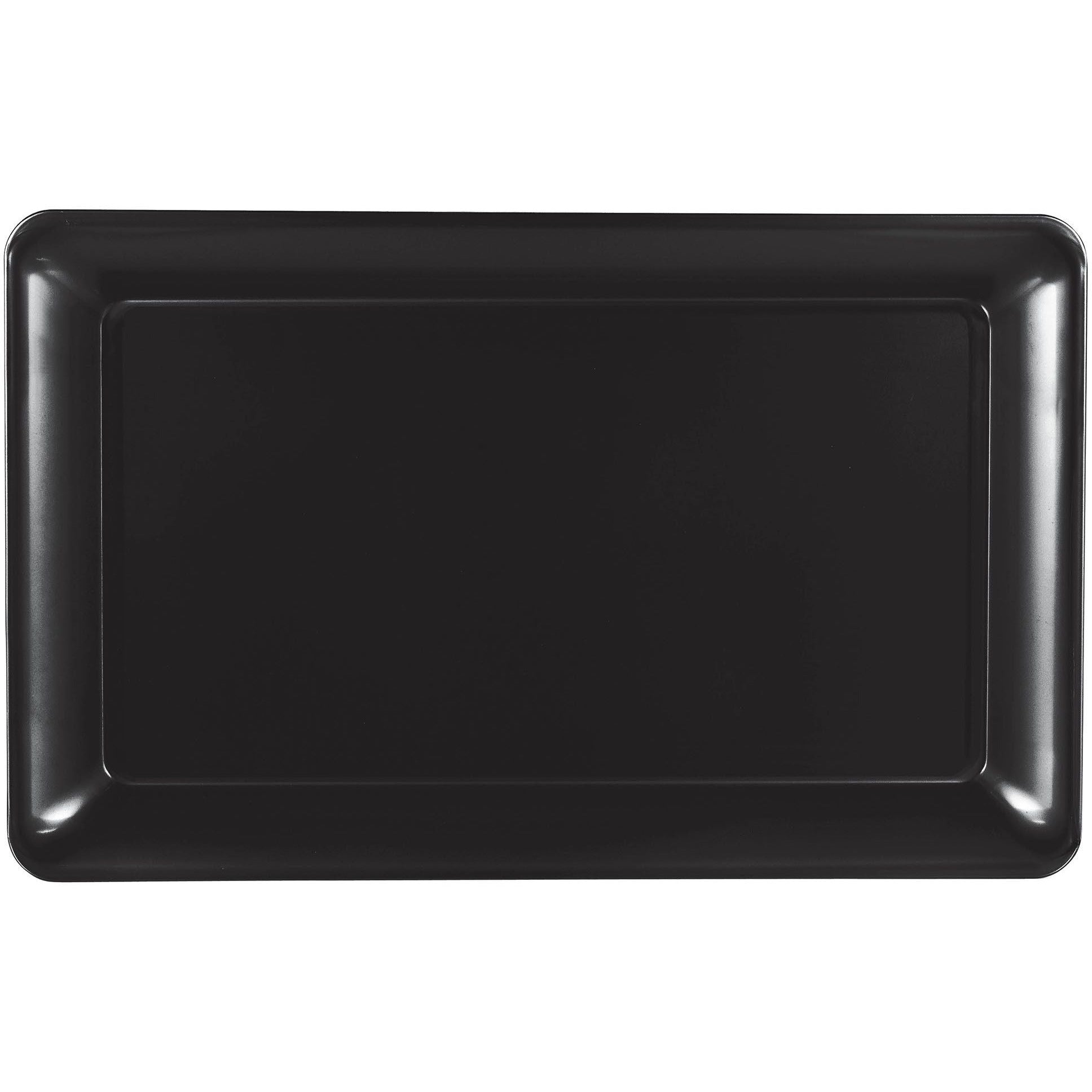 Amscan BASIC 11" x 18" Black Tray