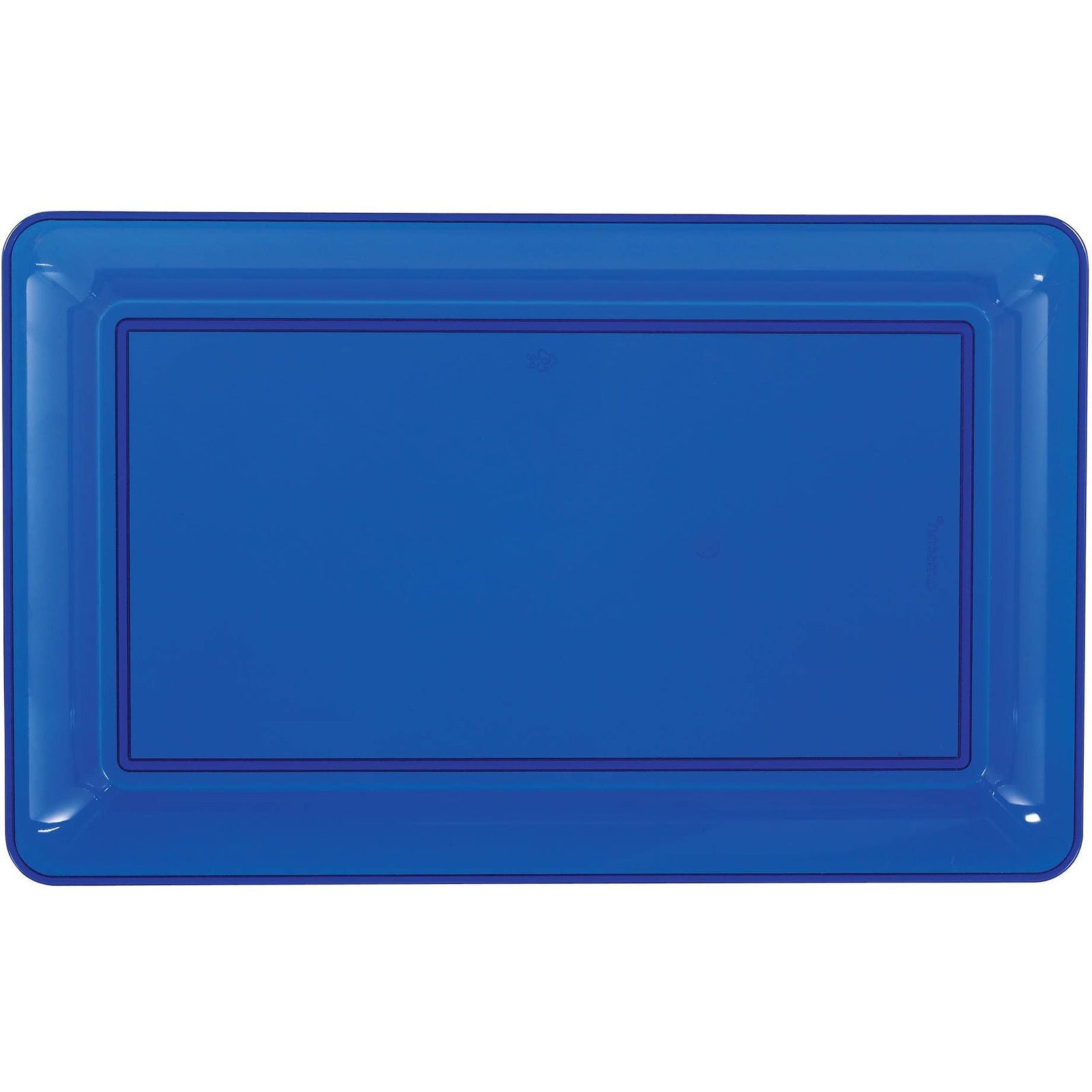 Amscan BASIC 11" x 18" Bright Royal Blue Tray