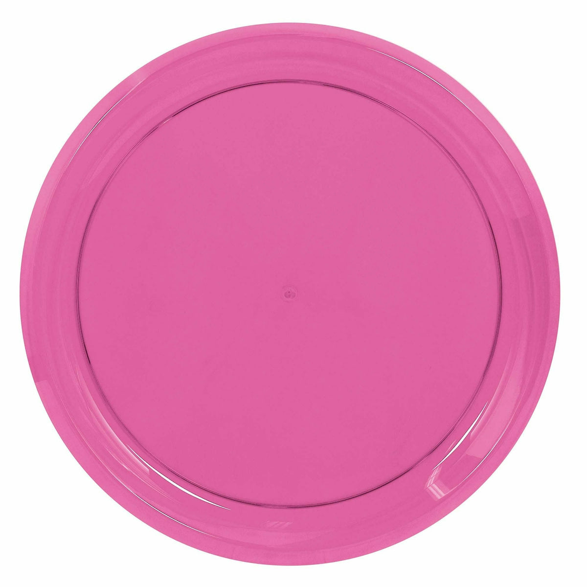 Amscan BASIC 16&quot; Platter - Bright Pink