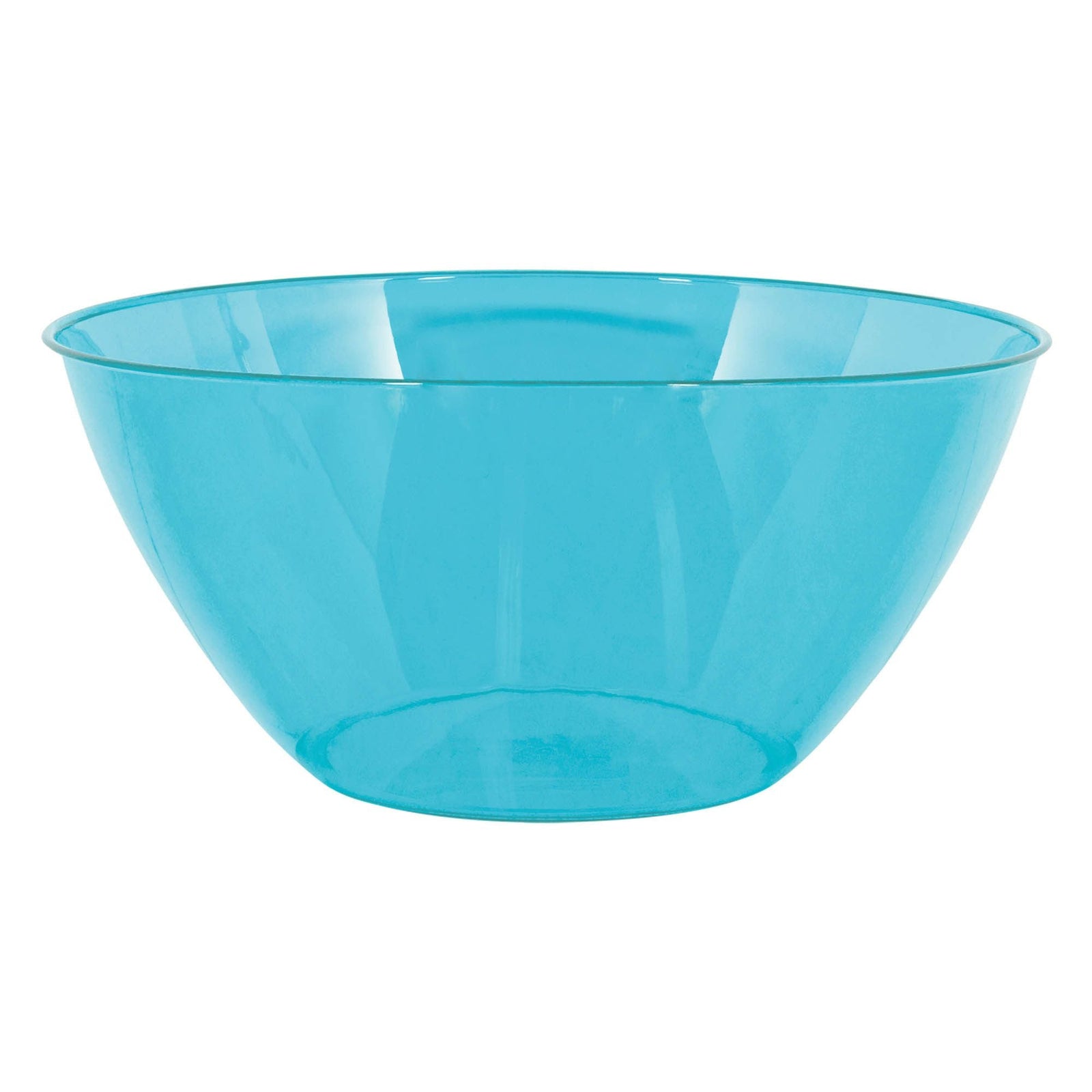 Amscan BASIC 2 Qts. Bowl - Caribbean Blue