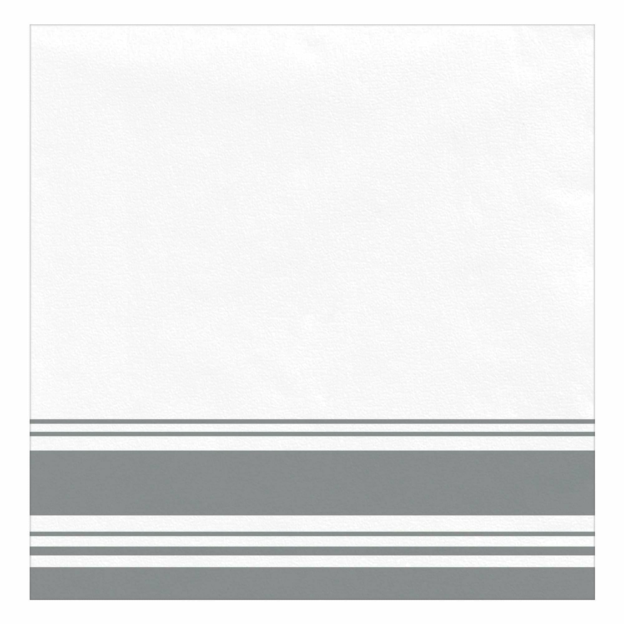 Amscan BASIC Airlaid Dinner Napkin - Silver