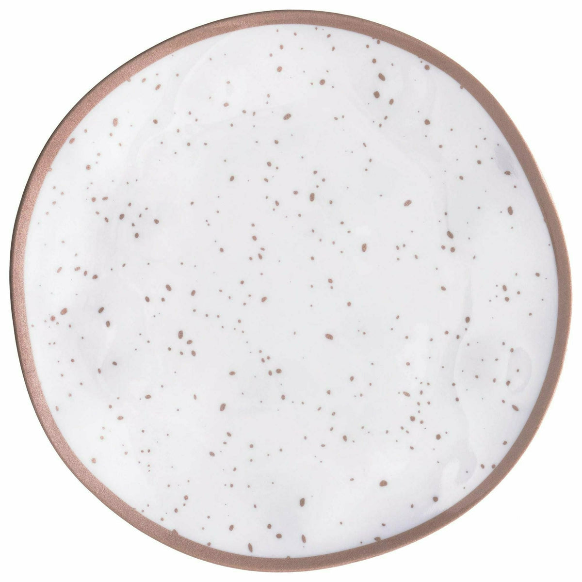 Amscan BASIC Appetizer Plastic Plate - Rose Gold