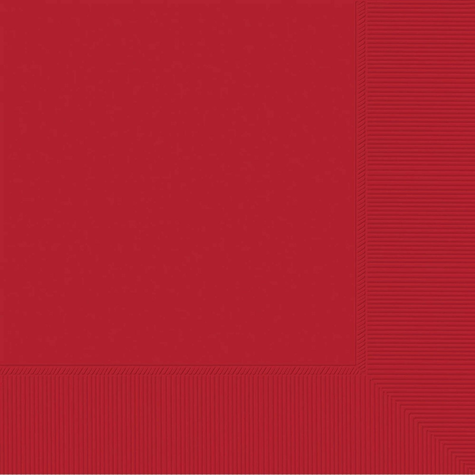 Amscan BASIC Apple Red - Luncheon Napkins, 100 Ct.