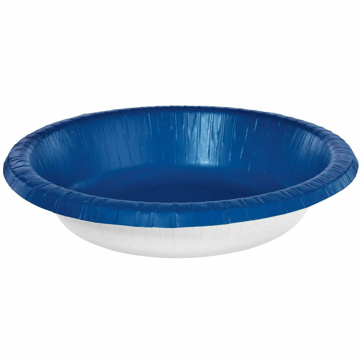 Amscan BASIC Bright Royal Blue - 20 oz. Paper Bowls, 20 Ct.