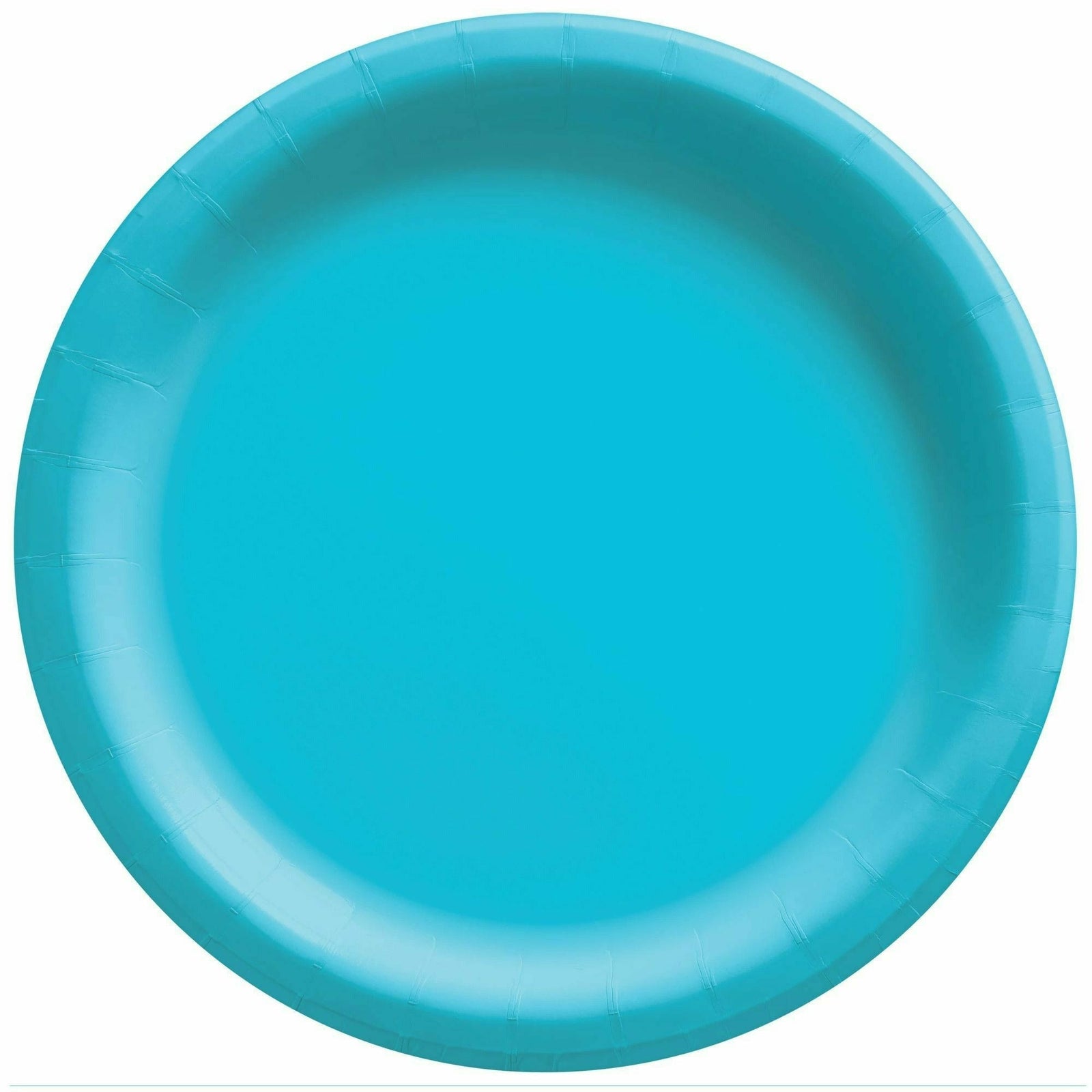 Amscan BASIC Caribbean - 6 3/4" Round Paper Plates, 50 Ct.