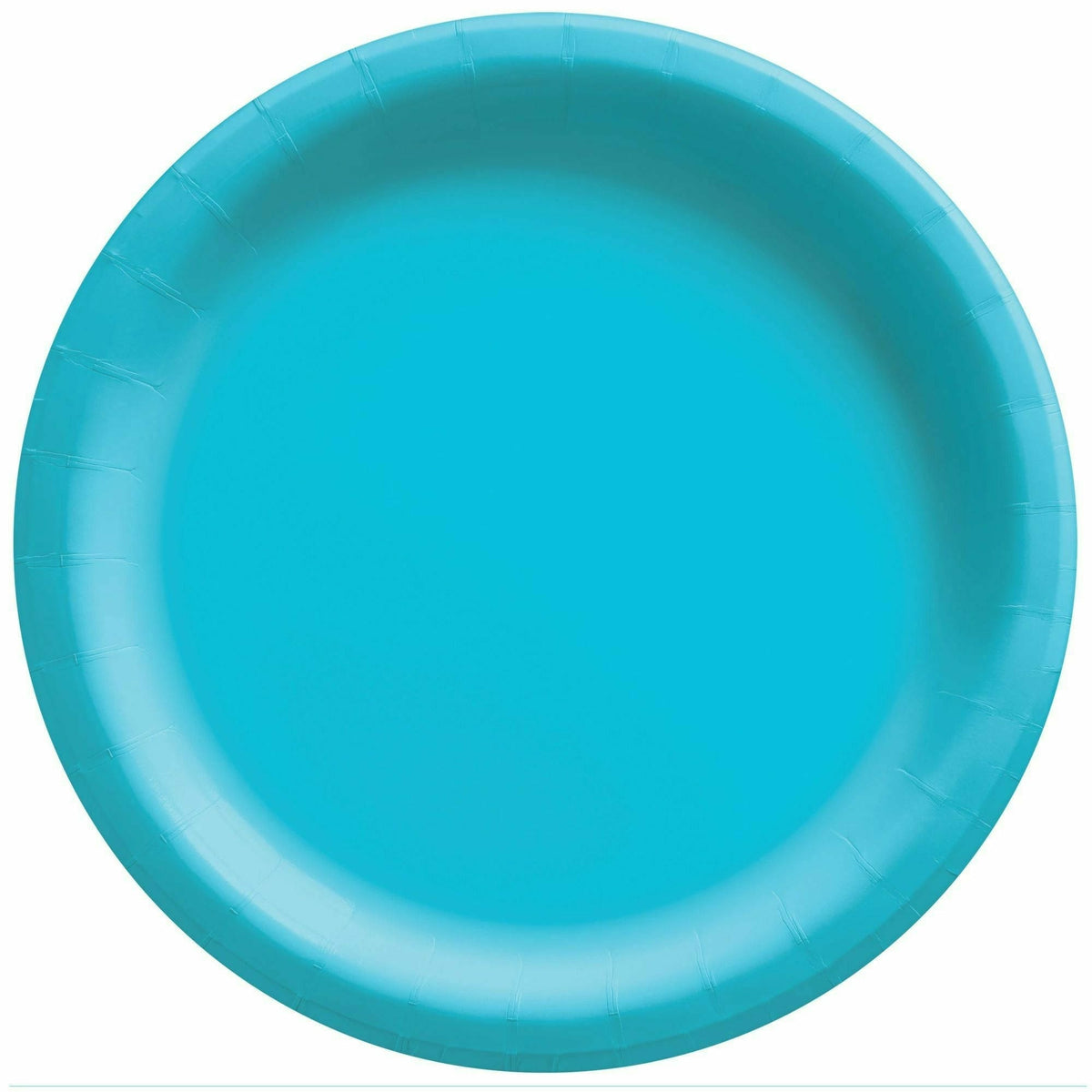 Amscan BASIC Caribbean - 8 1/2&quot; Round Paper Plates, 50 Ct.