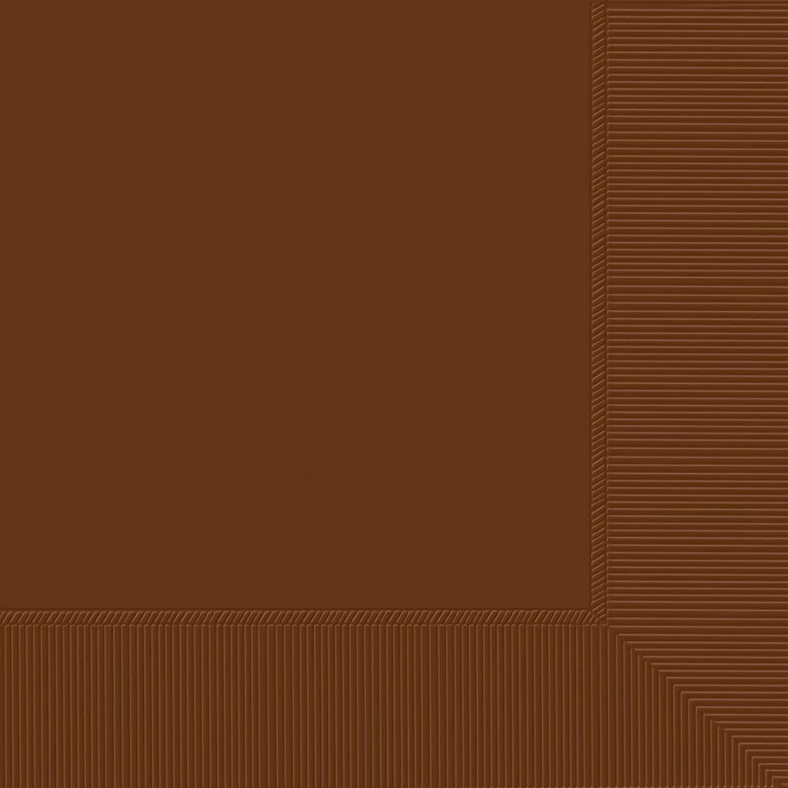 Amscan BASIC Chocolate Brown - Beverage Napkins, 40 Ct.