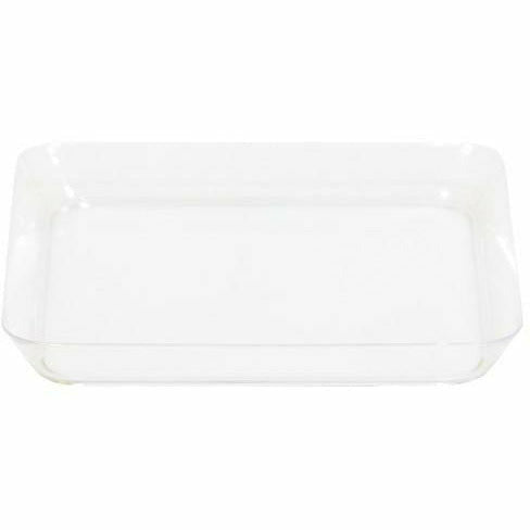 Amscan BASIC Clear Plastic 5&quot; Square Plates 8ct