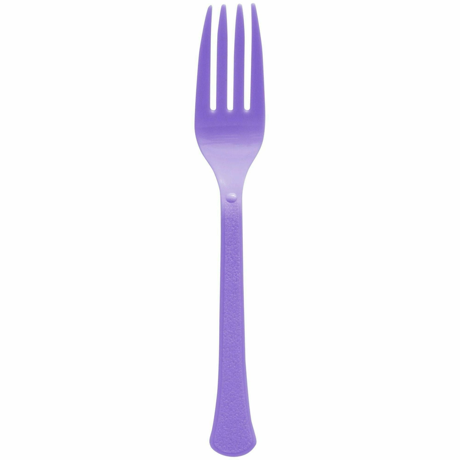 Amscan BASIC New Purple - Boxed, Heavy Weight Forks, 20 Ct.