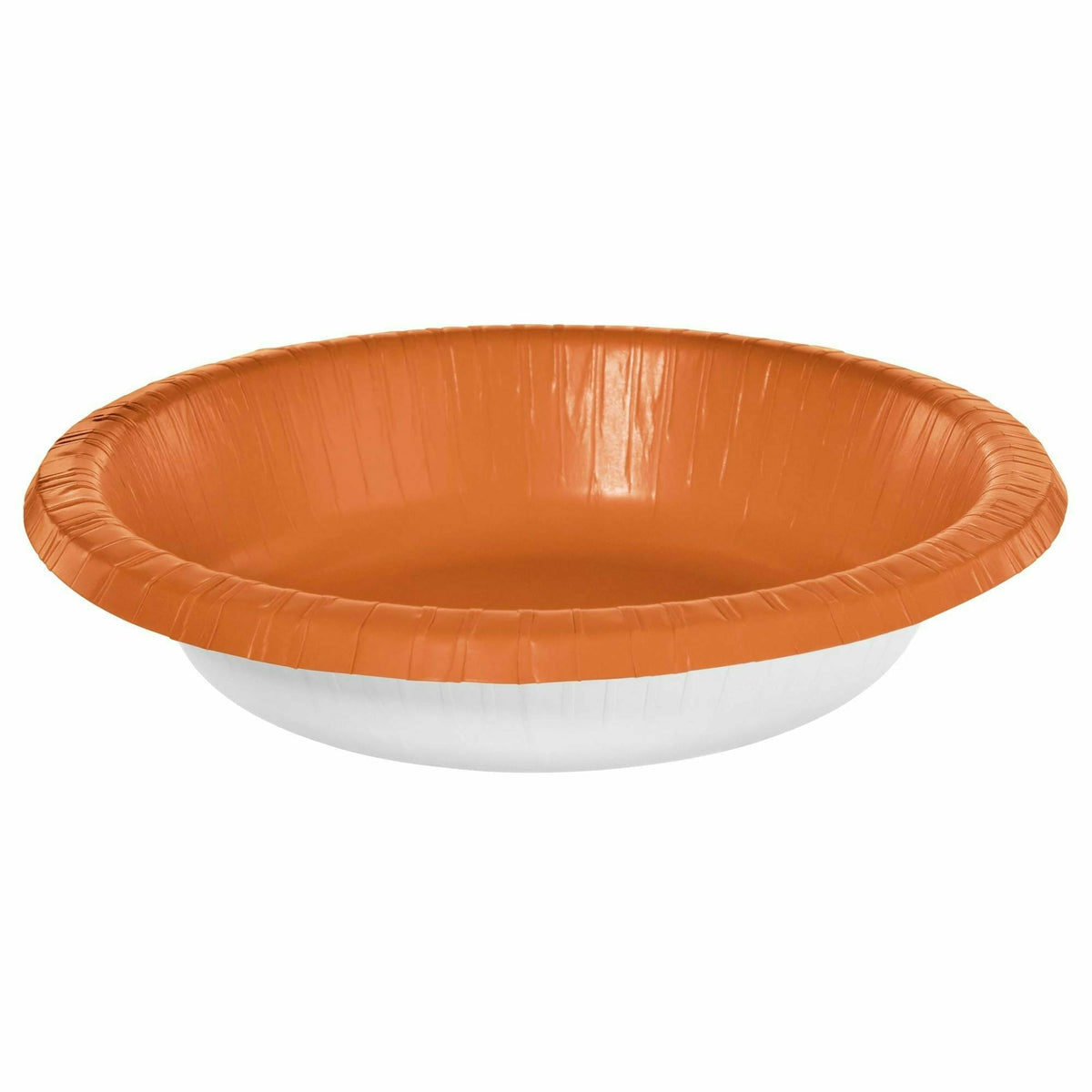 Amscan BASIC Orange Peel - 20 oz. Paper Bowls, 20 Ct.