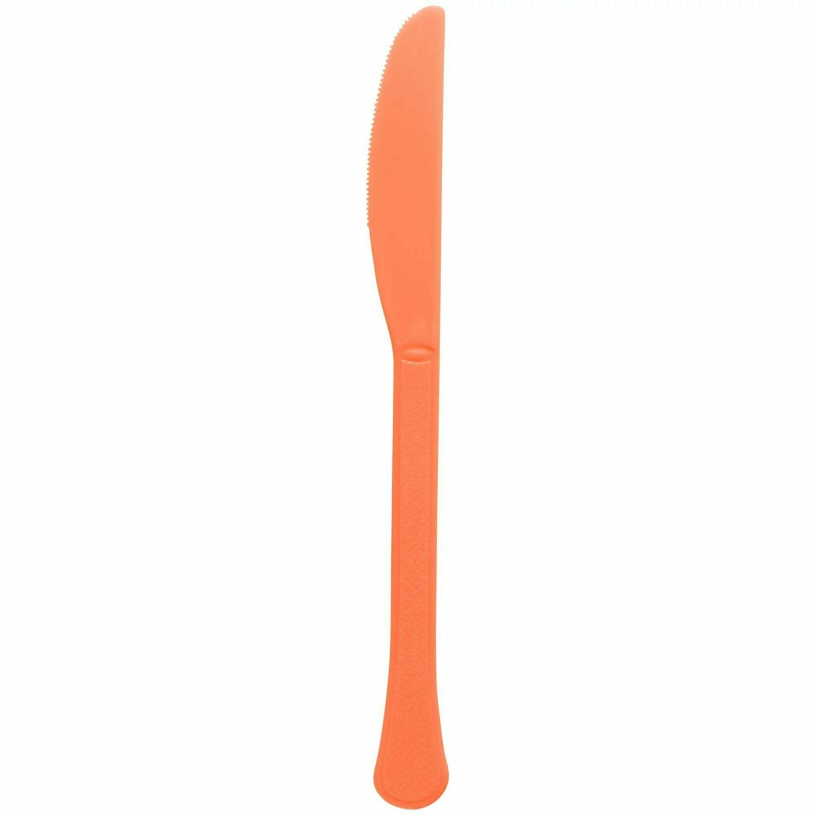 Amscan BASIC Orange Peel - Boxed, Heavy Weight Knives, 20 Ct.