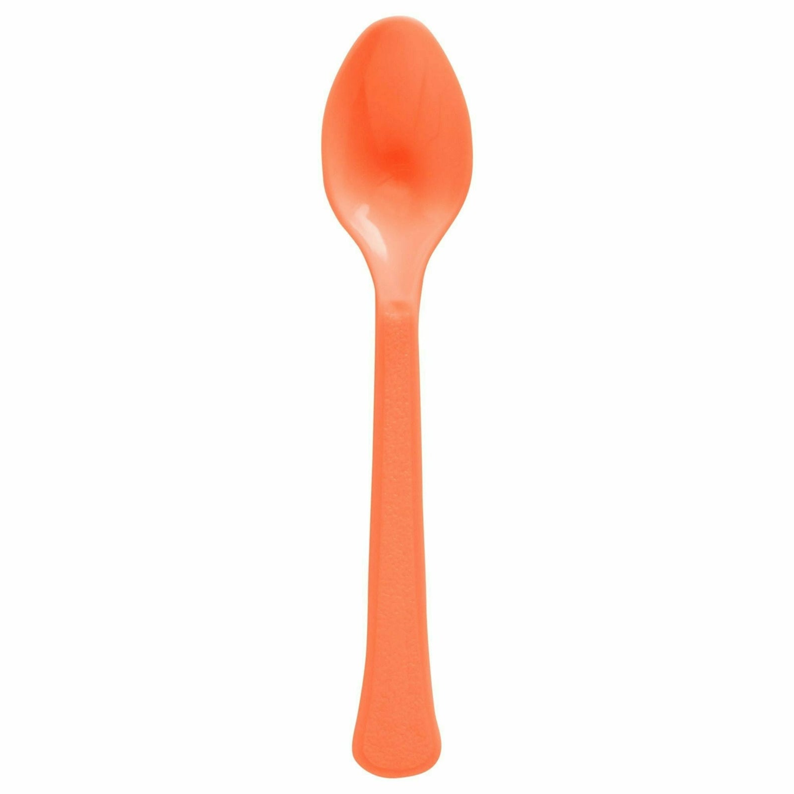 Amscan BASIC Orange Peel - Boxed, Heavy Weight Spoons, High Ct.