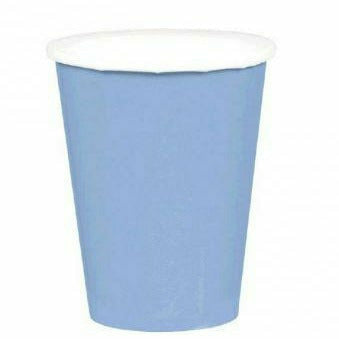 Amscan BASIC PASTEL BLUE 9 OZ CUP HI CT