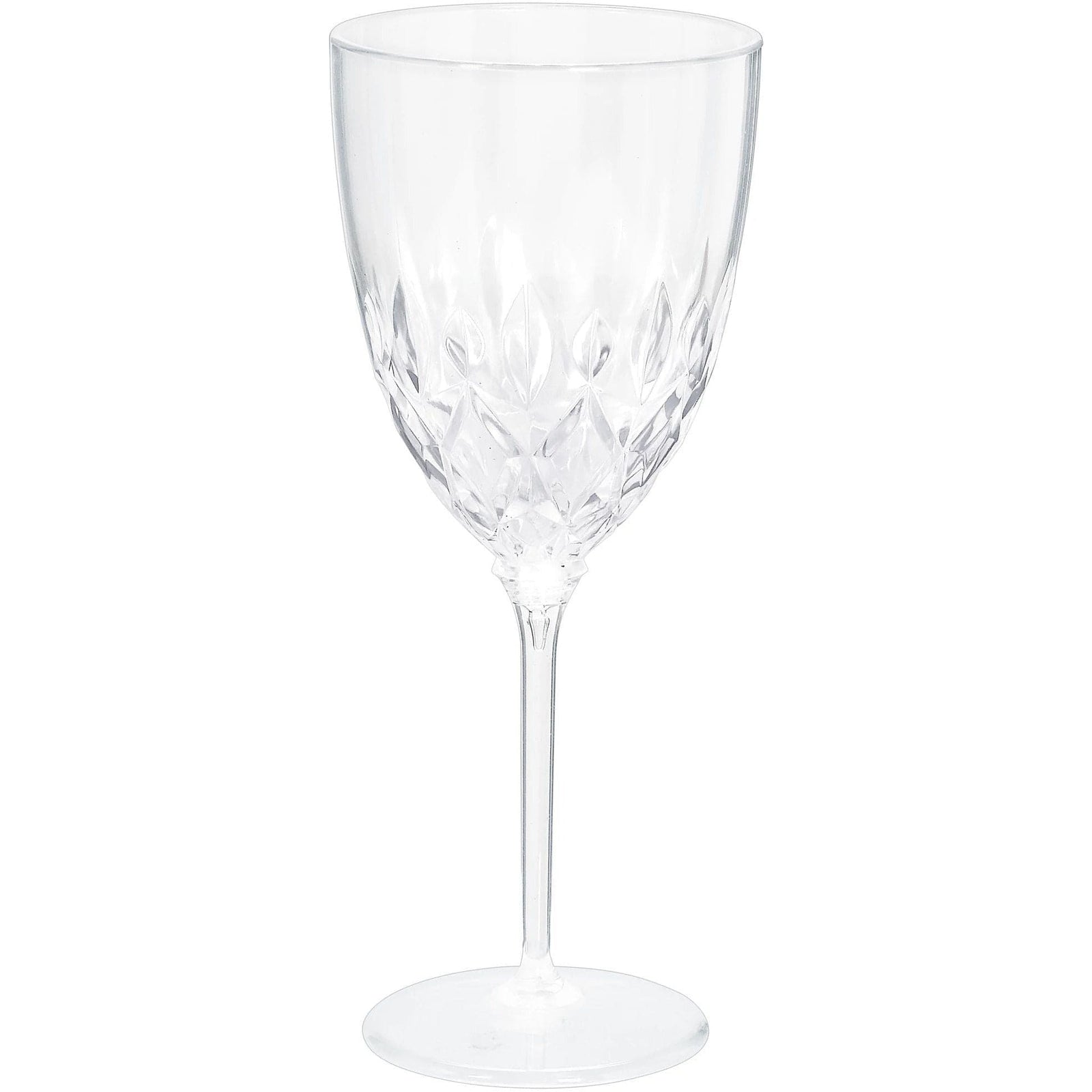 Amscan BASIC Premium Crystal Wine - Clear