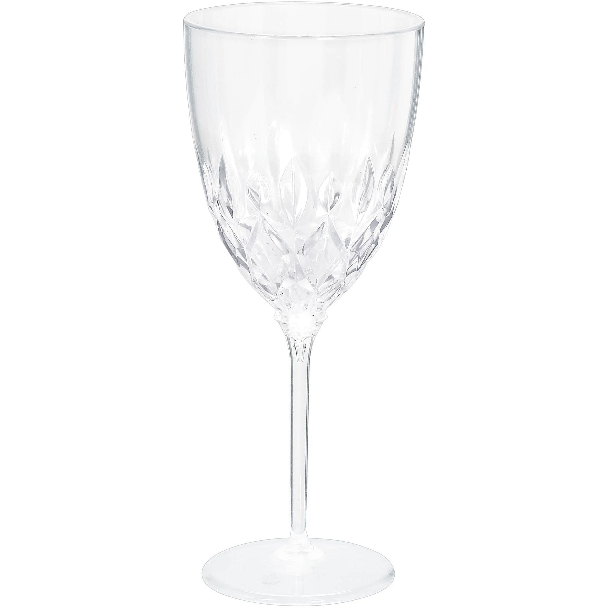 Amscan BASIC Premium Crystal Wine - Clear