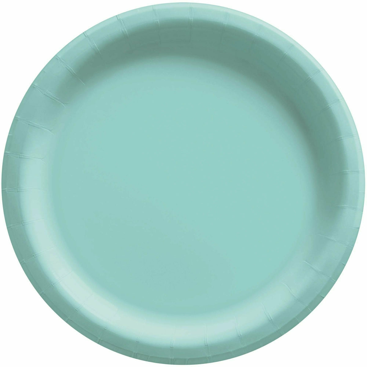 Amscan BASIC Robin&#39;s Egg Blue - 6 3/4&quot; Round Paper Plates, 20 Ct.