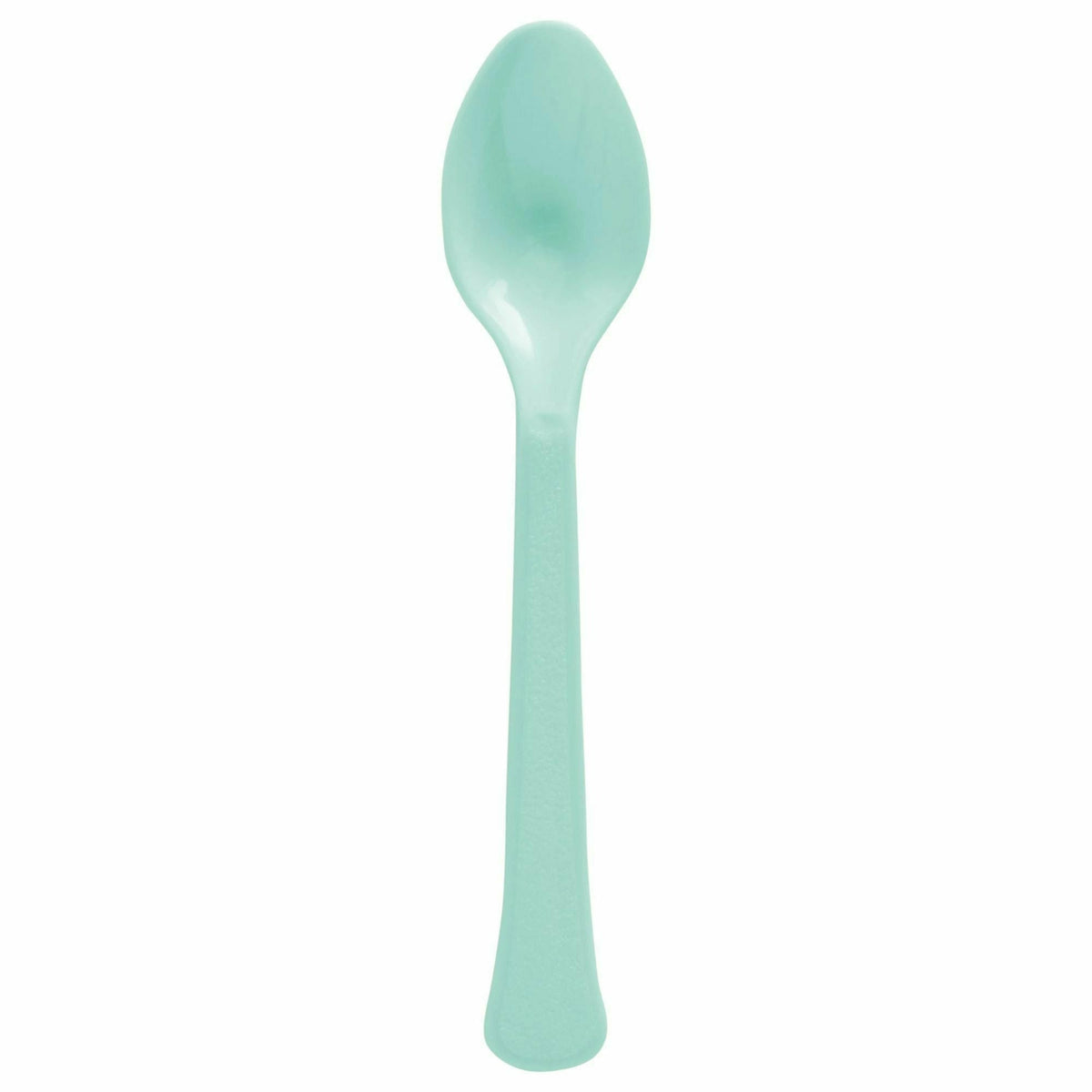 Amscan BASIC Robin&#39;s Egg Blue - Boxed, Heavy Weight Spoons, 20 Ct.