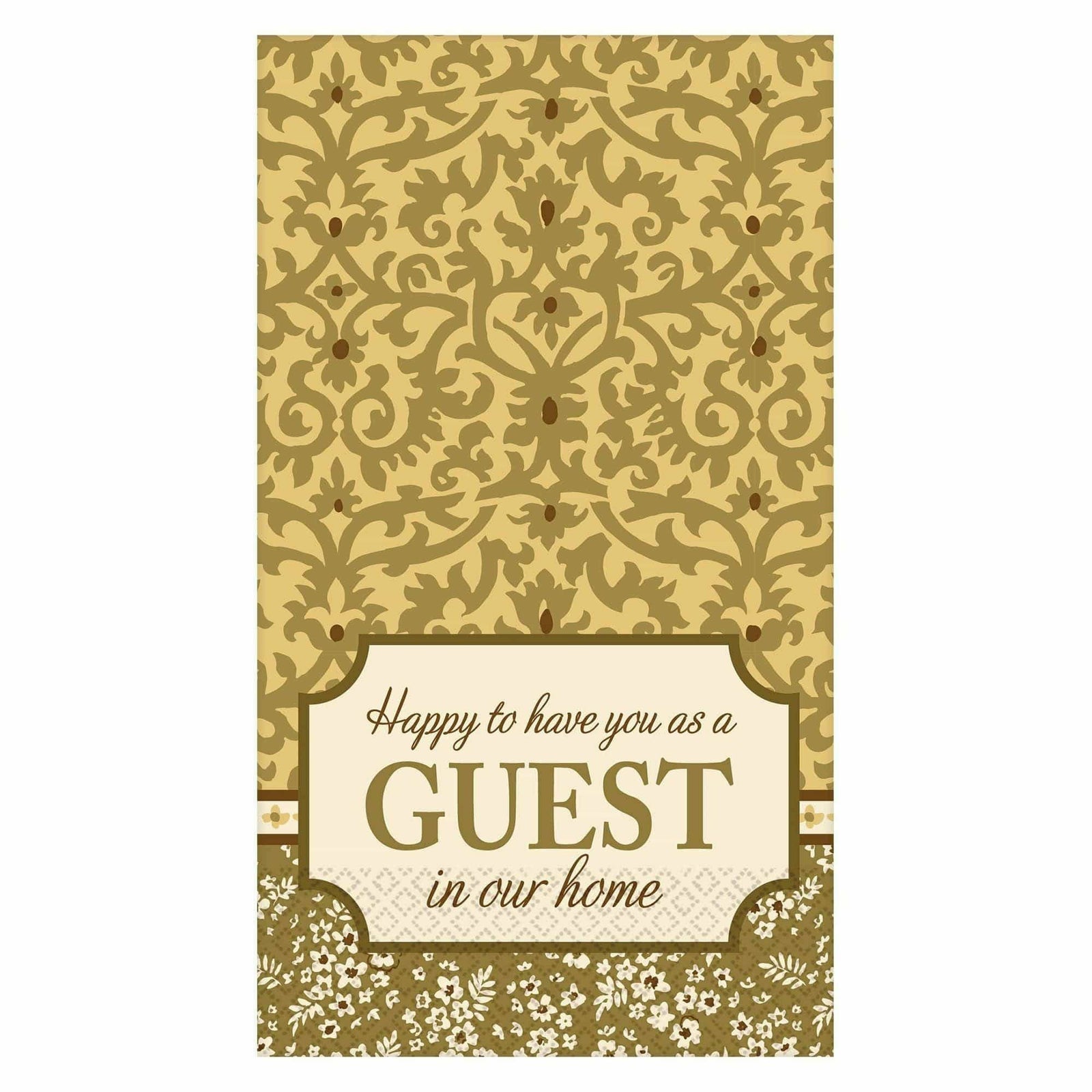 Amscan BASIC Welcome Guest Guest Towels