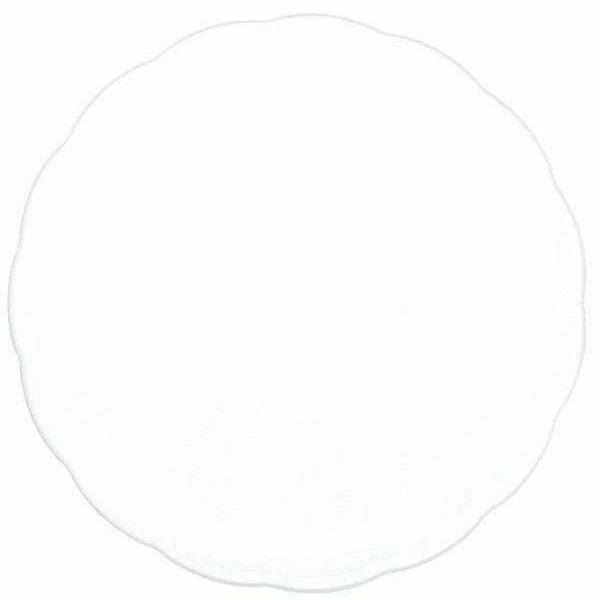 Amscan BASIC WHITE 12" ROUND TRAY