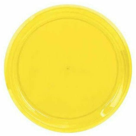 Amscan BASIC YELLOW SWIRL 16&quot; PLATTER